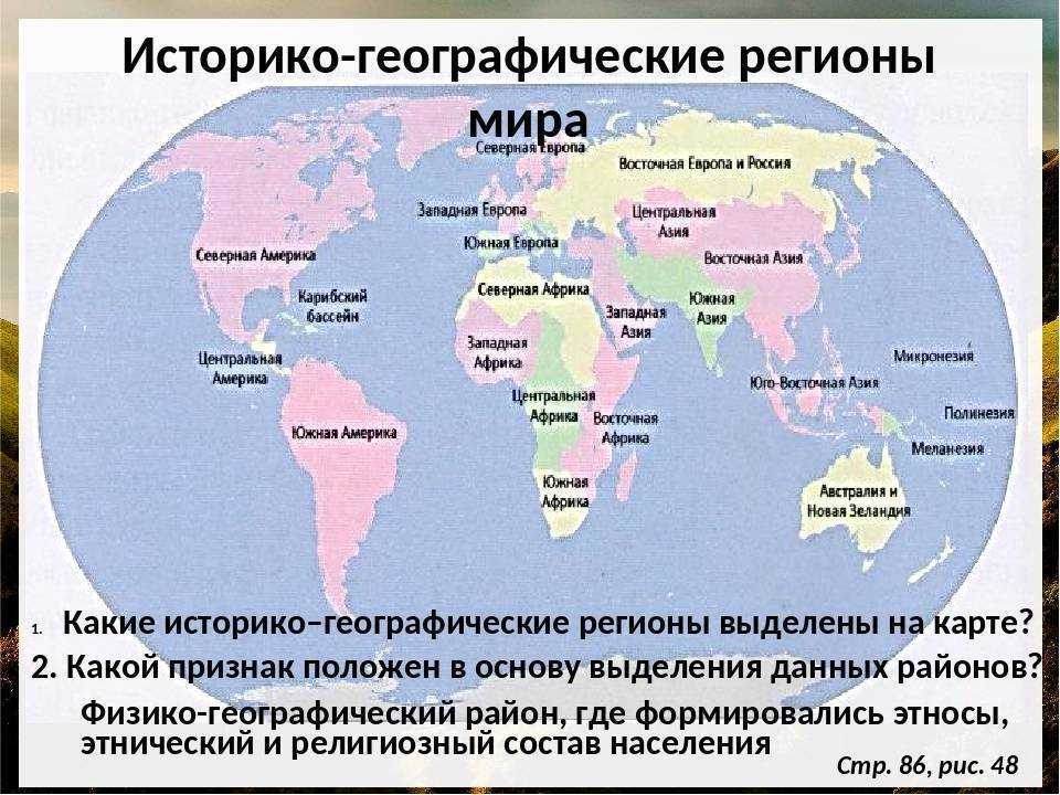 Географические группы стран