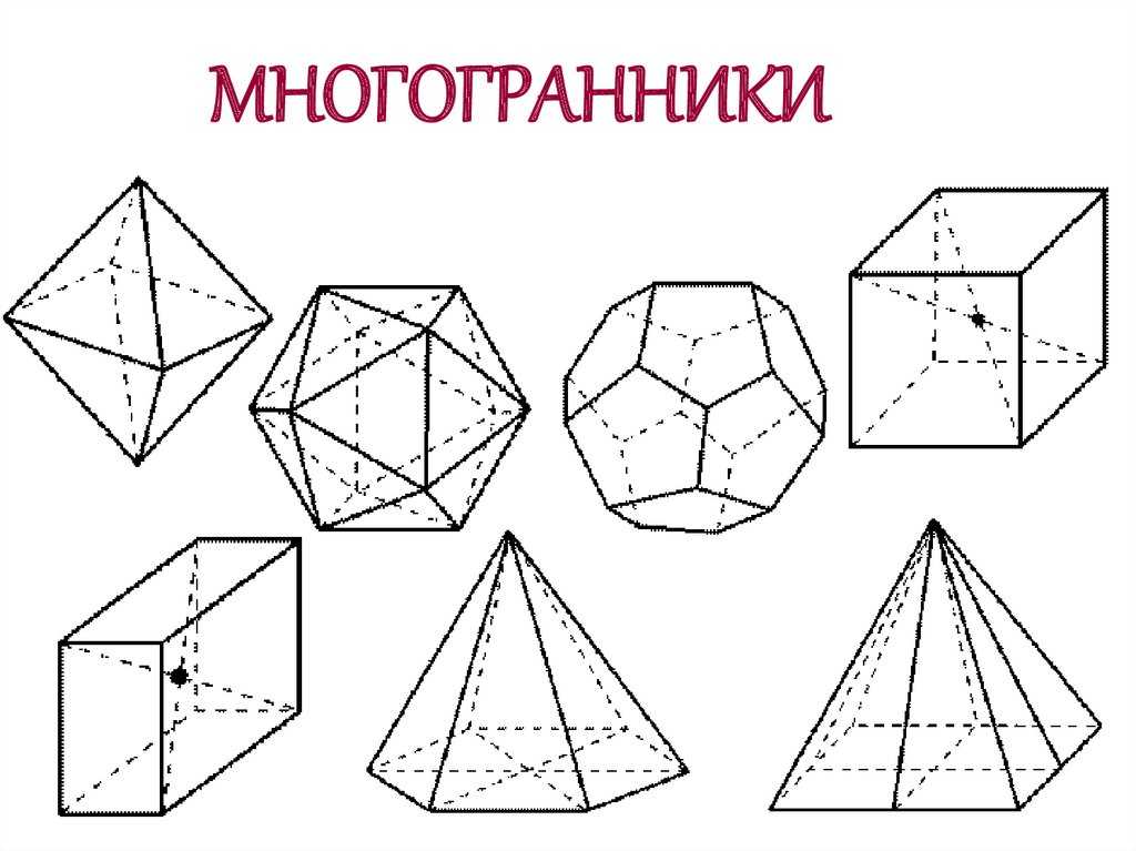 Урок 1: многогранники - 100urokov.ru