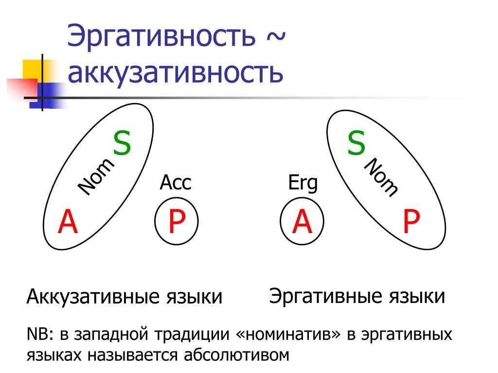 Что такое эргативный падеж