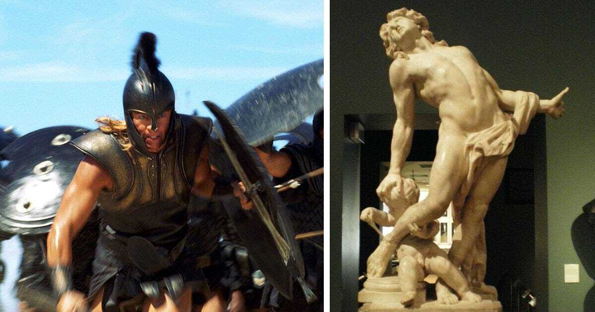 Спасся из трои 4 буквы. Ахиллес- воин Трои. Ахиллес герой древней Греции. Ахиллес Илиада. Ахиллес статуя.