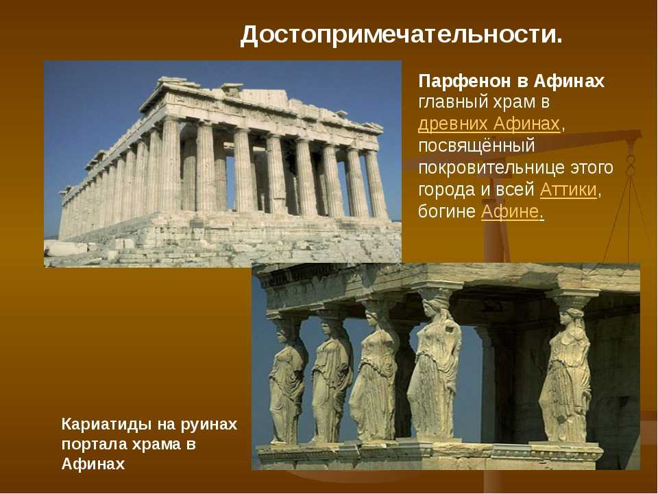 Афины - столица греции