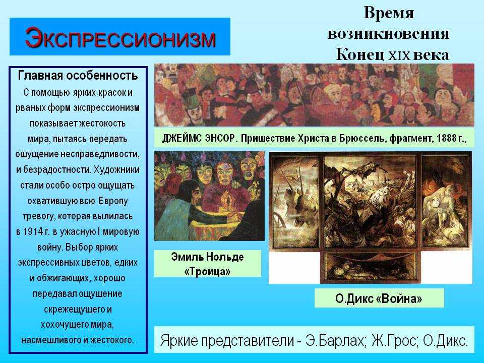 Абстрактный экспрессионизм (abstract expressionism)