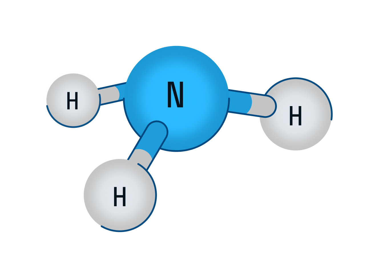 Строение молекулы аммиака nh3.. Строение молекулы аммиака формула. Nh3 строение молекулы. Строение молекулы амиак.