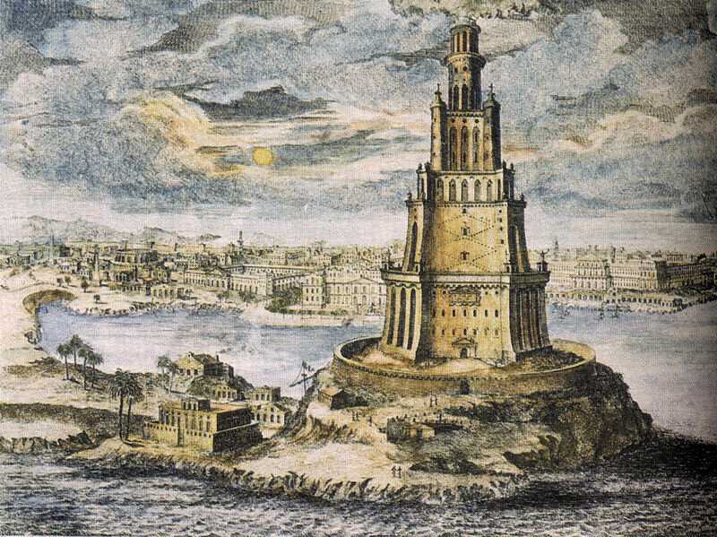 Александрийский маяк — чудо света