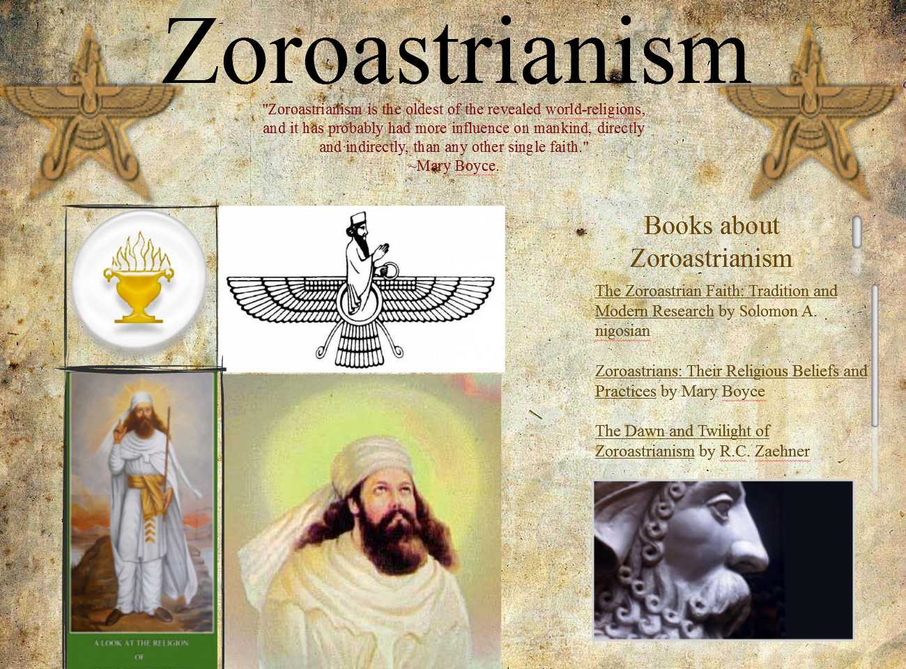 Зороастр - основатель зороастризма – genvive
