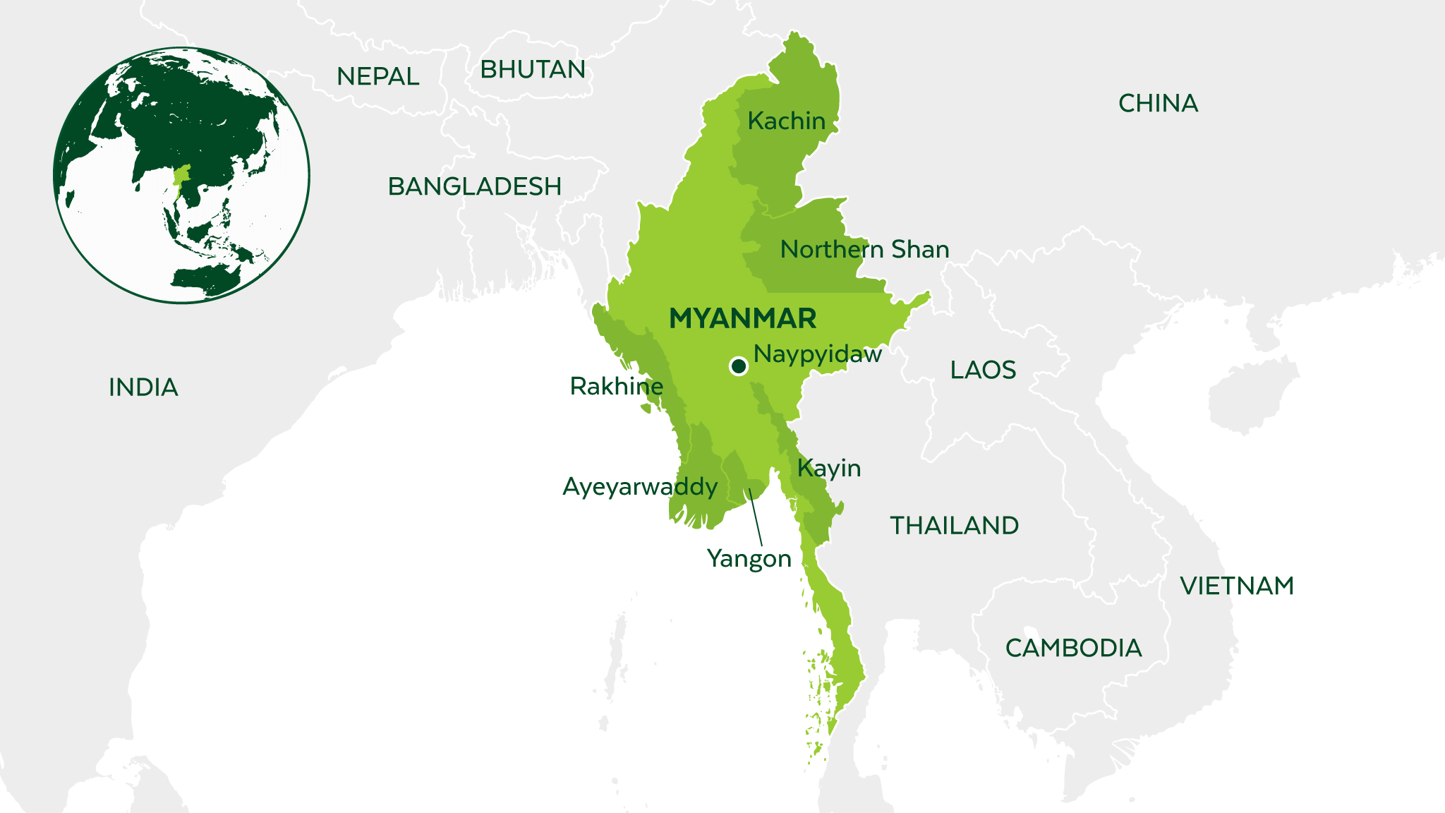 Где находится государство бангладеш. Столица Мьянмы на карте. Мьянма политическая карта. Карта Мьянмы географическая.