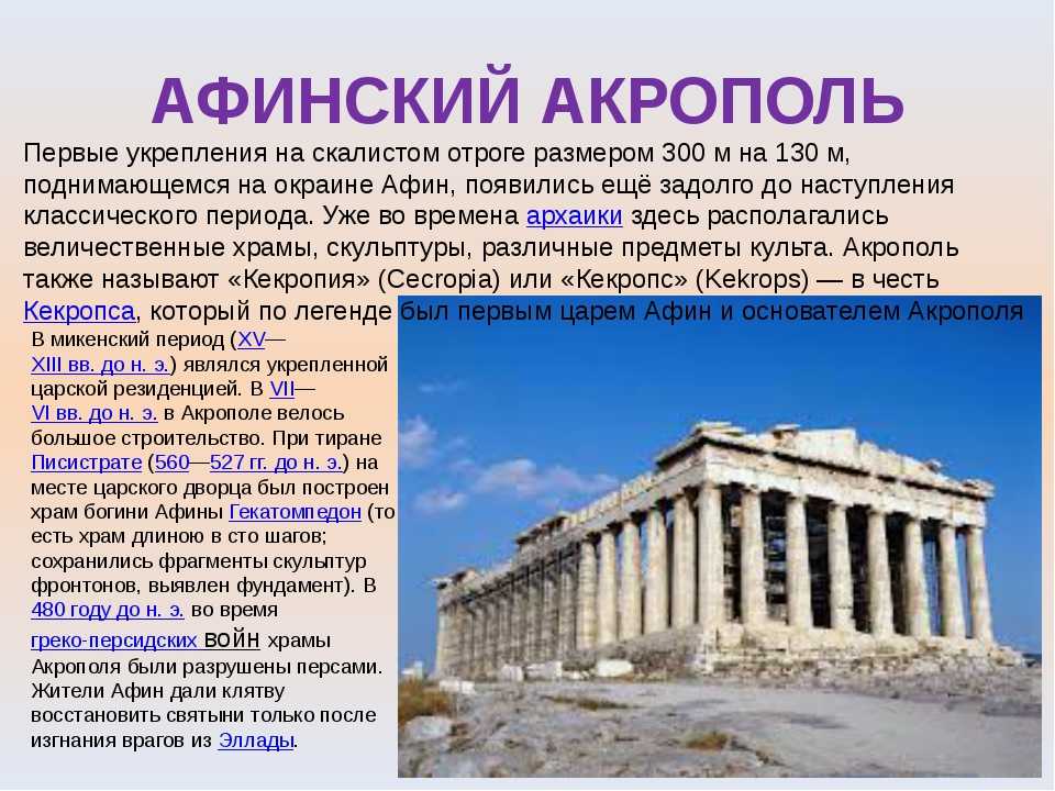 Город афины