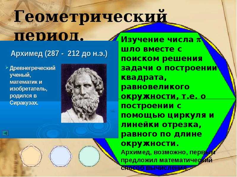 Пи (число) — традиция