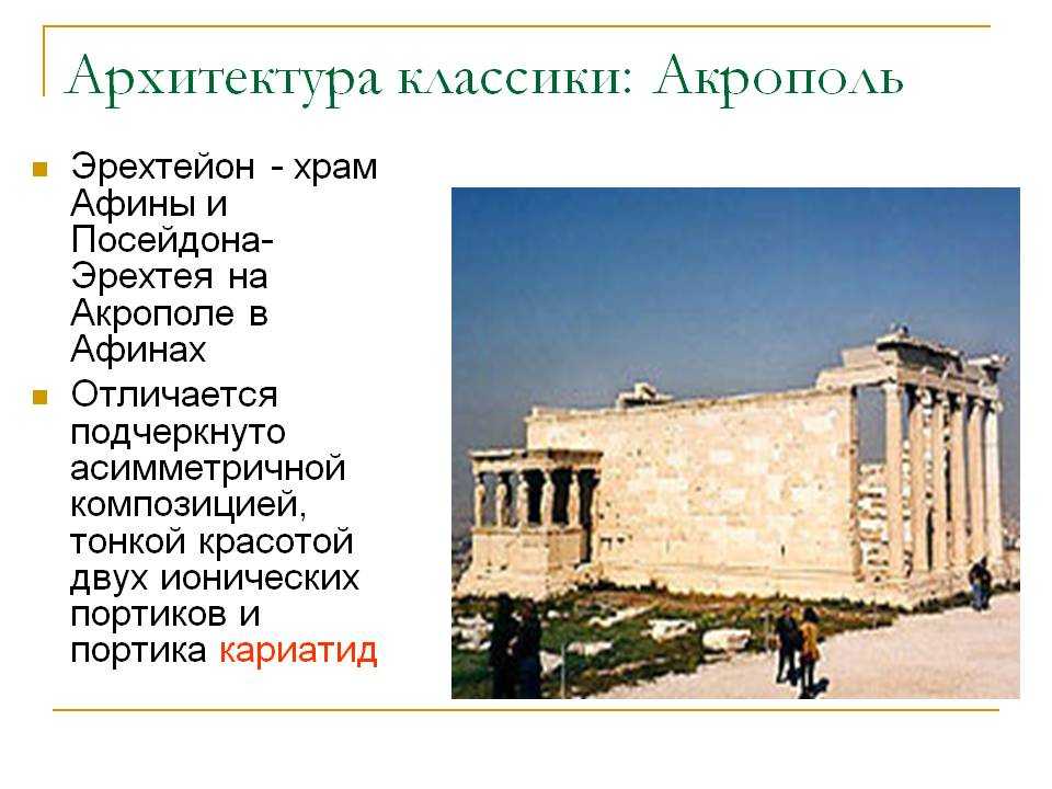Афинский акрополь: что такое акрополь, его предназначение